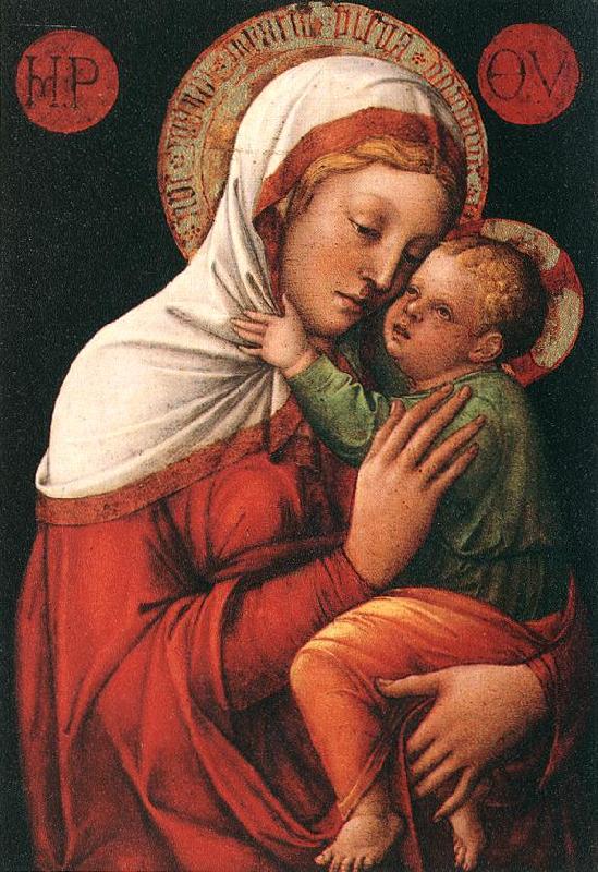 BELLINI, Jacopo Madonna with Child fh oil painting image